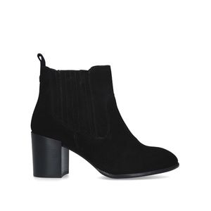 Brand new black suede Carvela Comfort ankle boots